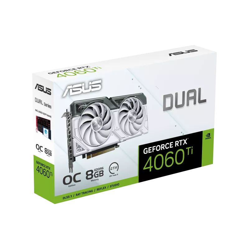 Asus DUAL-RTX4060TI-O8G-WHITE