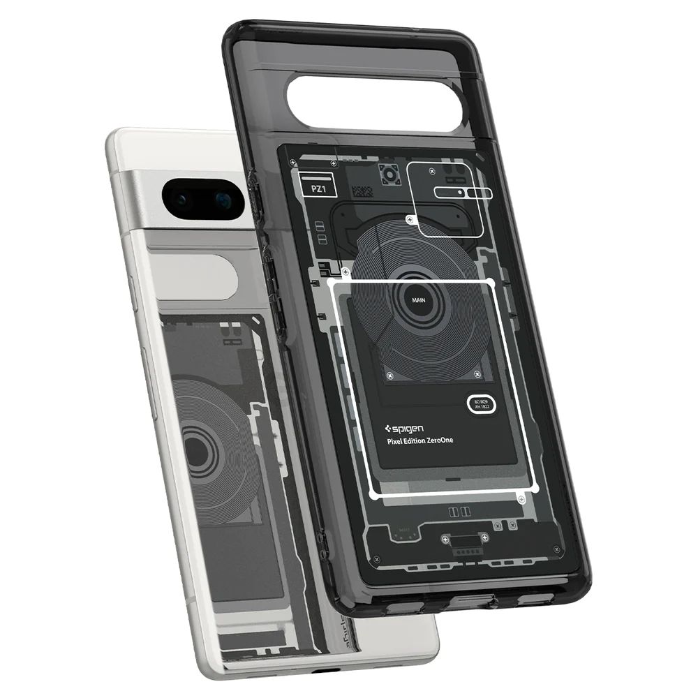 Spigen Pixel 7a Case Ultra Hybrid Zero One Black