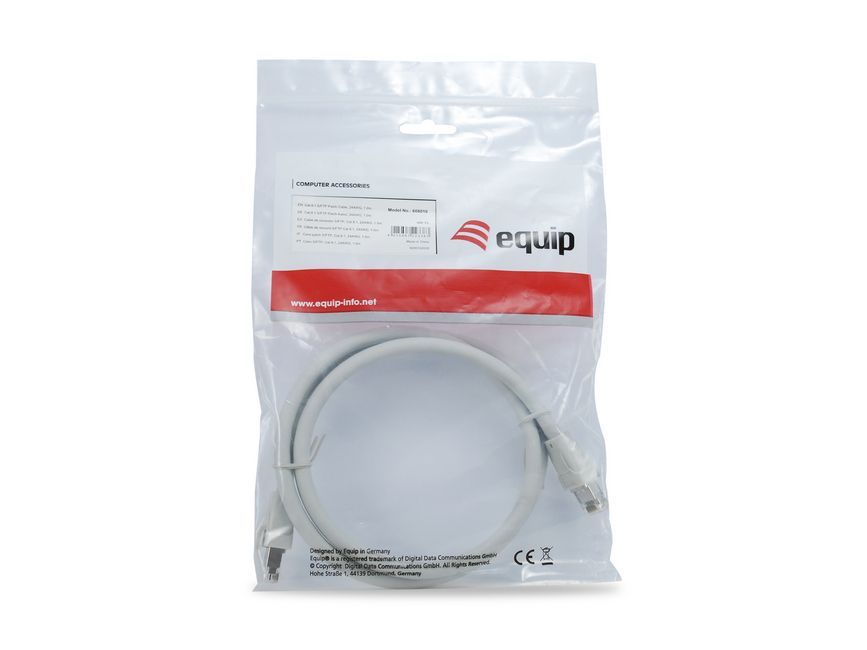 EQuip CAT8.1 S-FTP Patch Cable 2m Grey