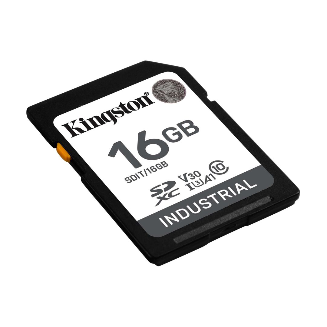 Kingston 16GB SDHC Industrial Class 10 U3 V30 A1