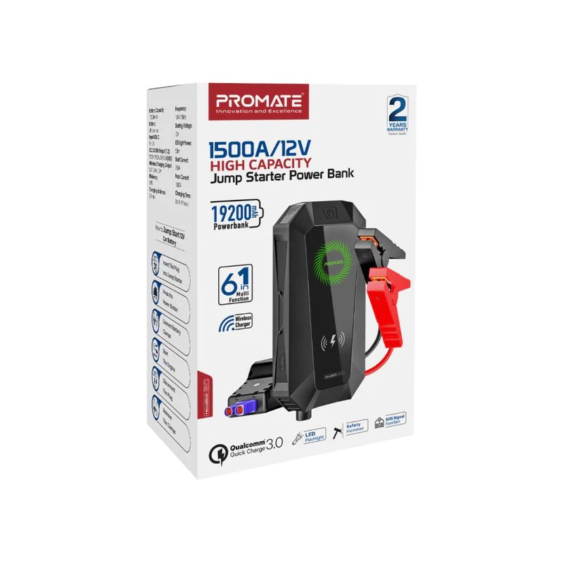 Promate  HexaBolt-20 19200mAh PowerBank Black