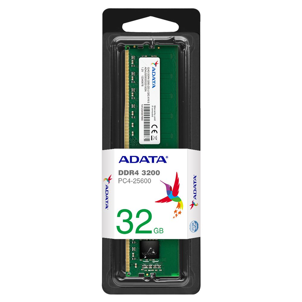 A-Data 32GB DDR4 3200MHz U-DIMM