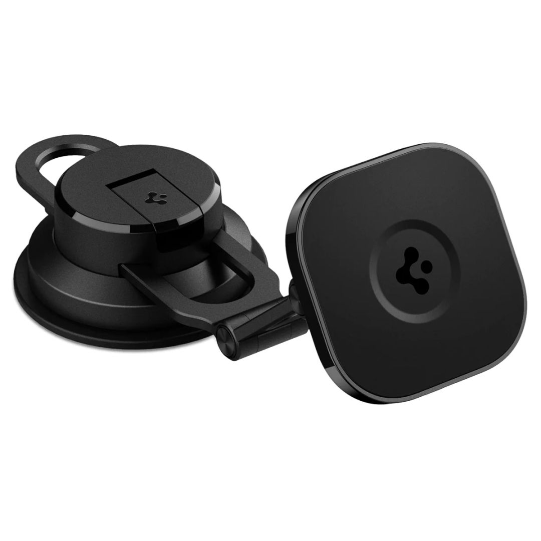 Spigen OneTap 3 Dash/Wind Magnetic Car Mount (MagFit) Black