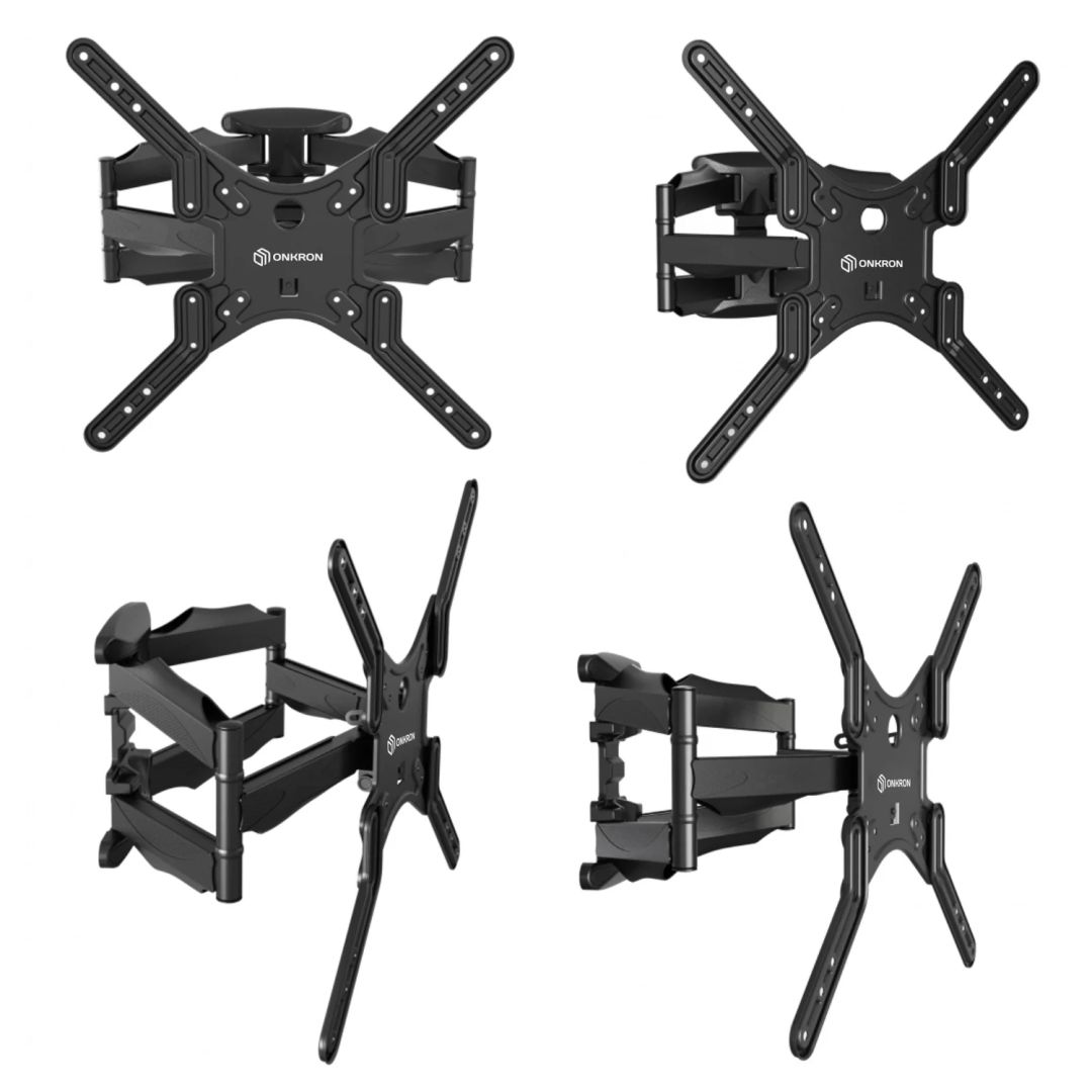 ONKRON Full Motion TV Wall Mount for 32"-55" Black