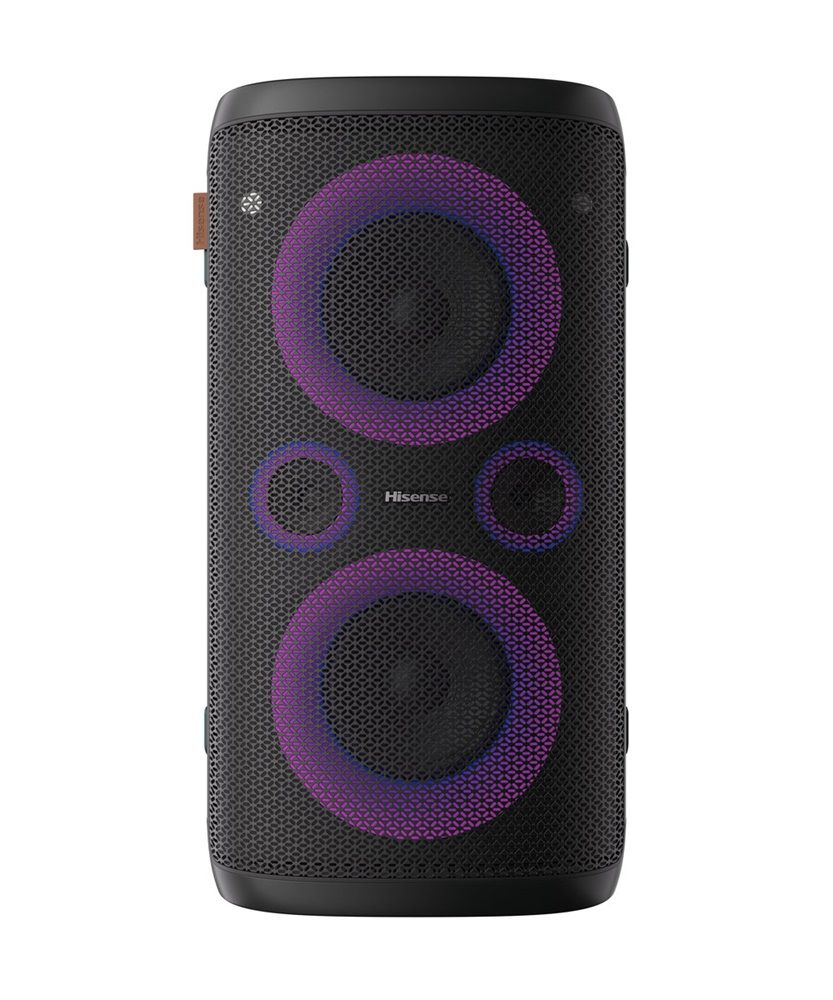 Hisense Party Rocker One Bluetooth Speaker + Microphone Black