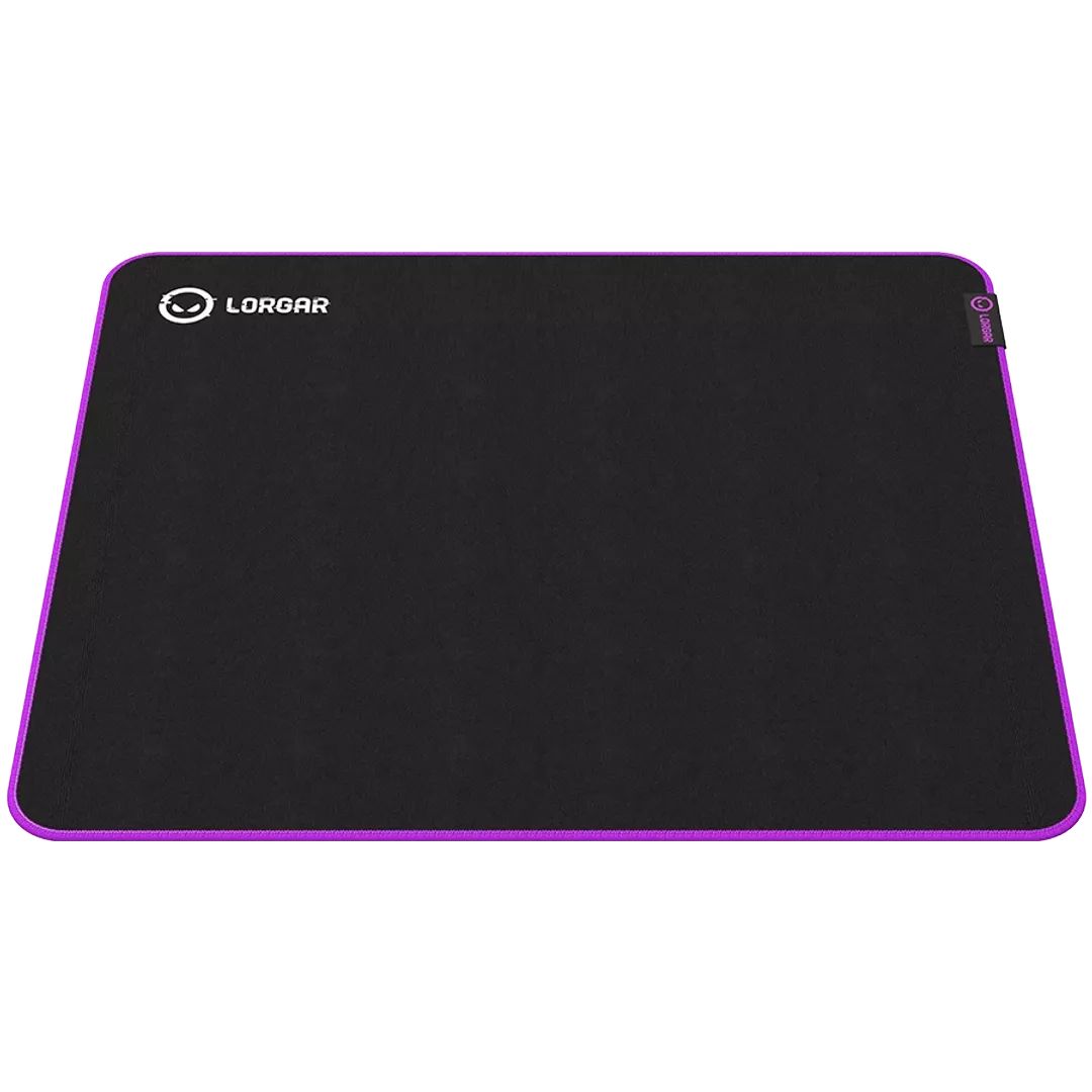 LORGAR Main 315 Egérpad Black/Purple