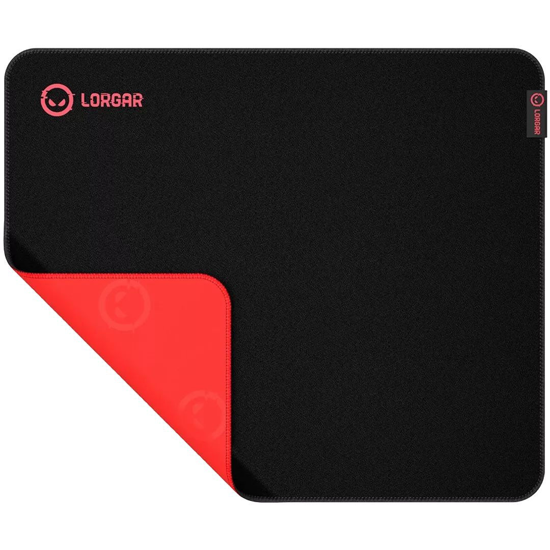 LORGAR Main 315 Egérpad Black/Red