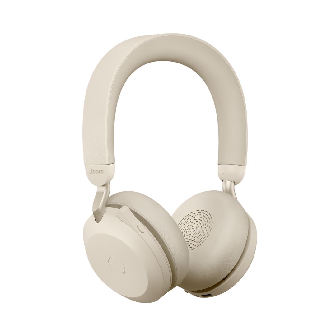 Jabra Evolve2 75 MS Stereo Wireless Headset Beige