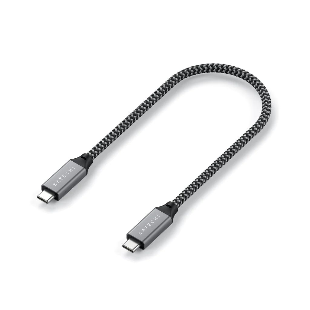 Satechi USB4 C-To-C Braided Cable Grey