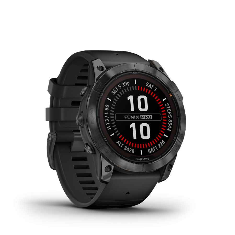 Garmin fenix 7X Pro Solar Edition Slate Grey with Black Band