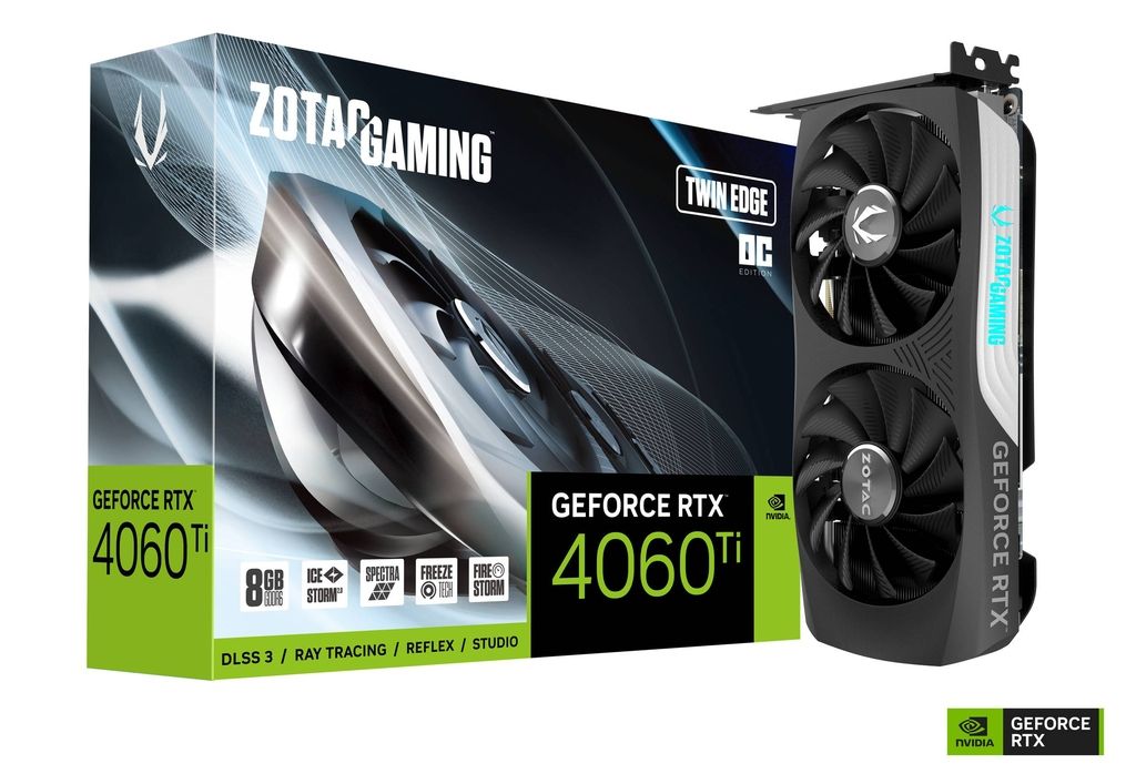 Zotac GeForce RTX 4060 Ti 8GB DDR6 Twin Edge OC