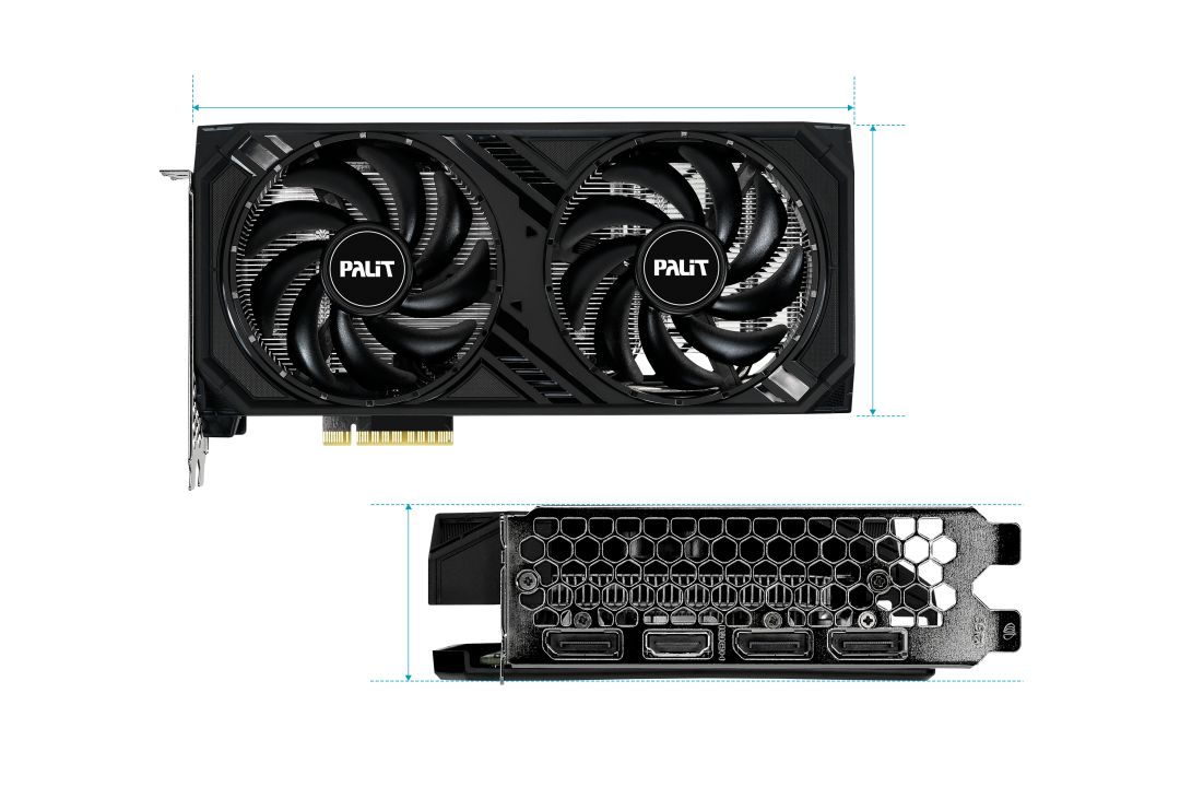 Palit GeForce RTX 4060 8GB DDR6 Dual