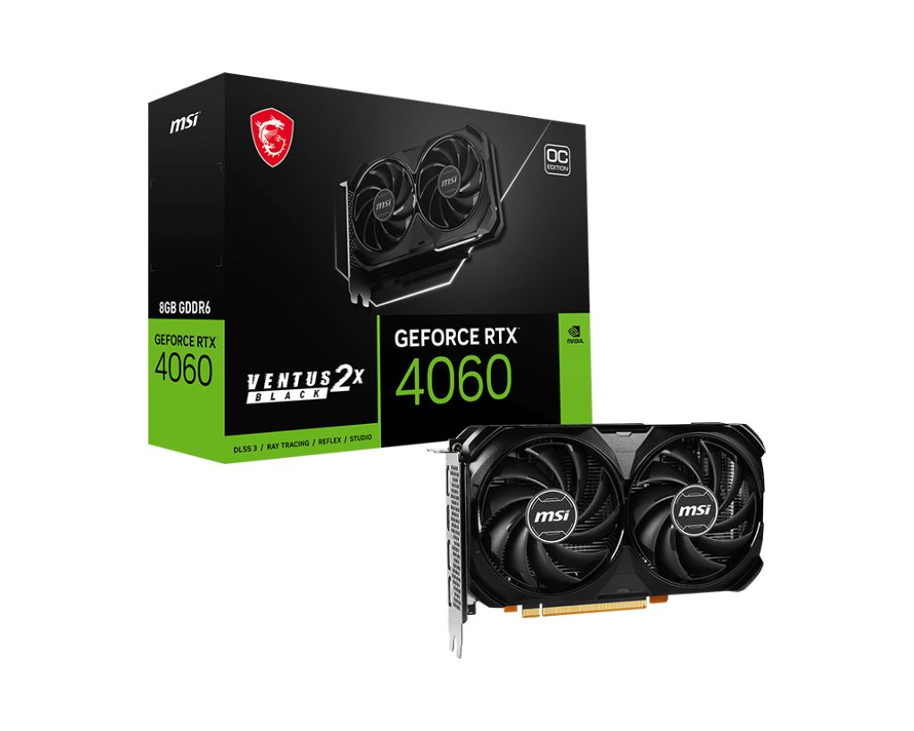 Msi RTX 4060 VENTUS 2X BLACK 8G OC