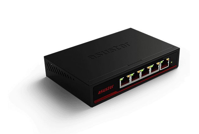 Asustor ASW205T 5-port 2.5GBase-T Unmanaged Switch