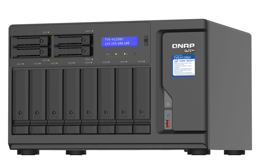 QNAP NAS TVS-H1288X-W1250-16G (16GB) (12HDD)