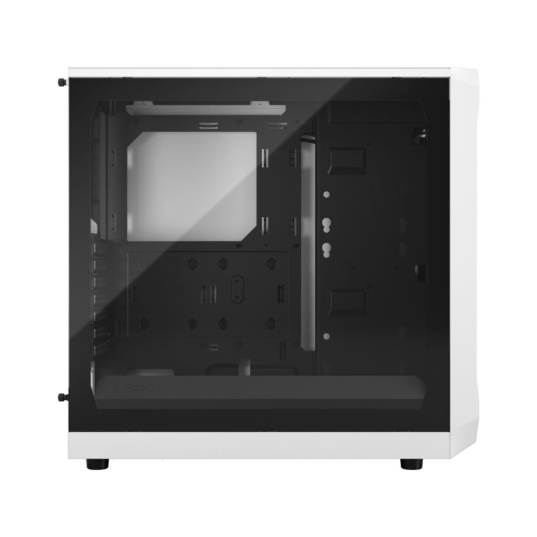 Fractal Design Focus 2 Tempered Glass White TG Clear Tint