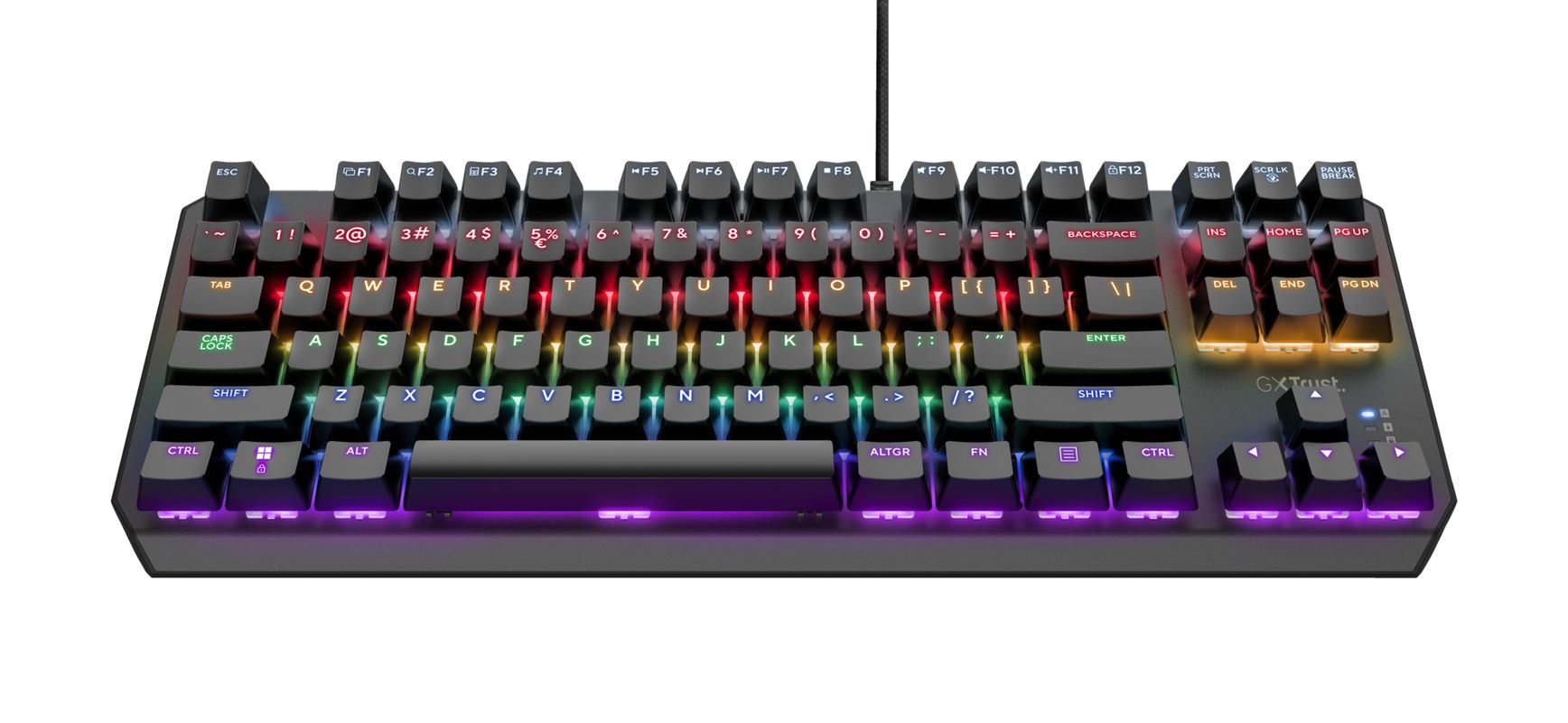 Trust GXT834 Callaz TKL Mechanical Keyboard Black US