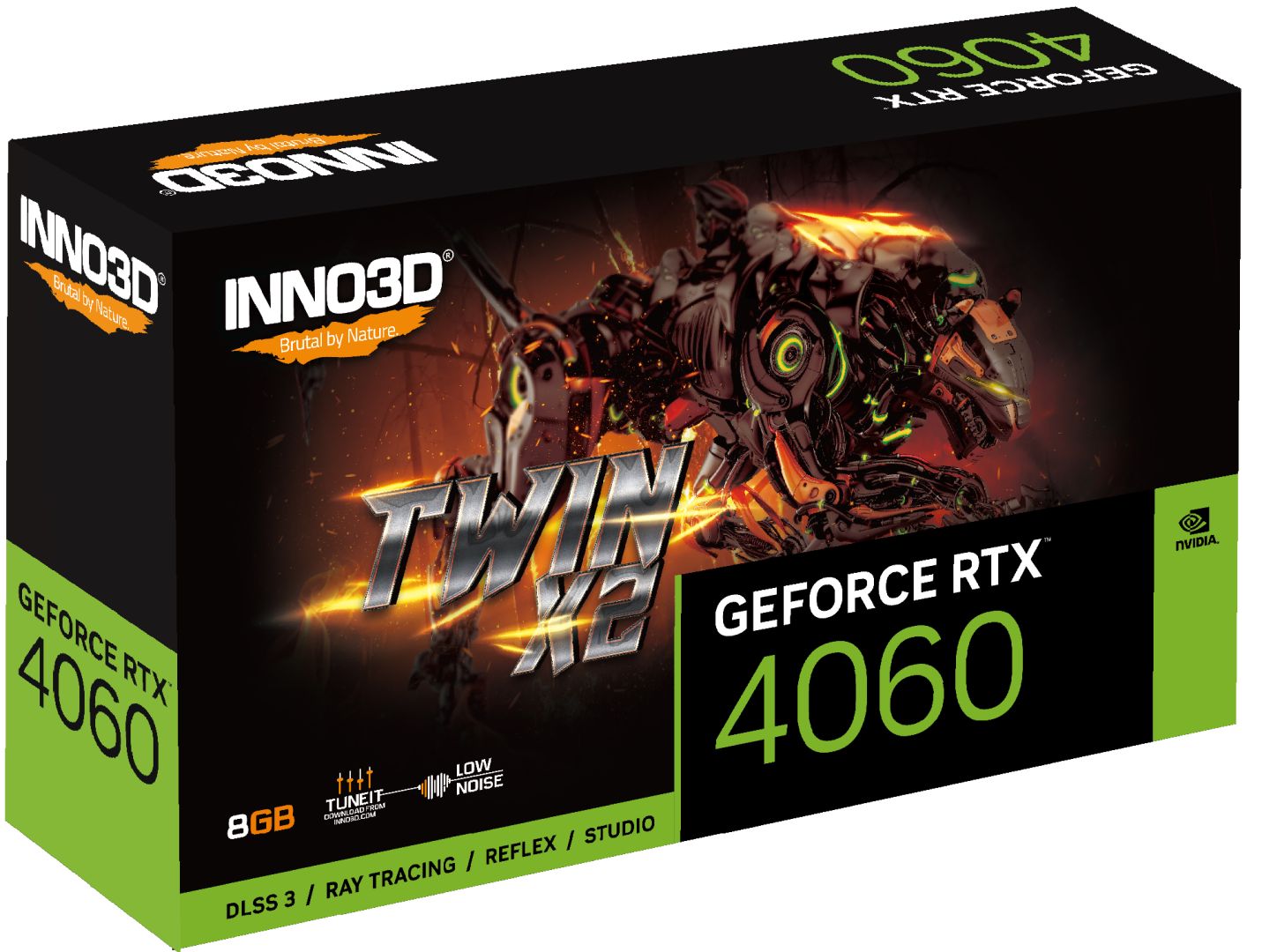 Inno3D GeForce RTX 4060 8GB DDR6 Twin X2