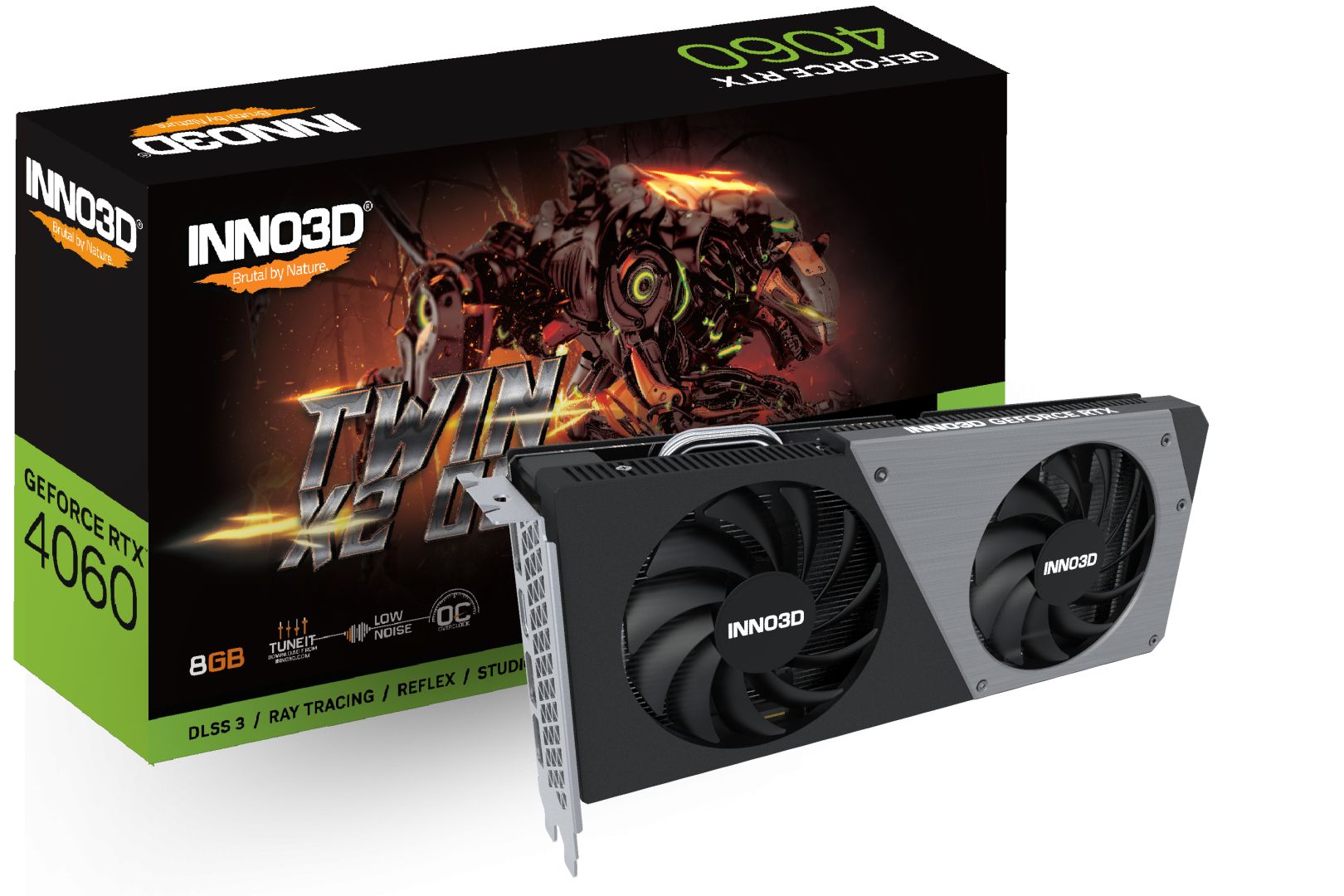 Inno3D GeForce RTX 4060 8GB DDR6 Twin X2 OC