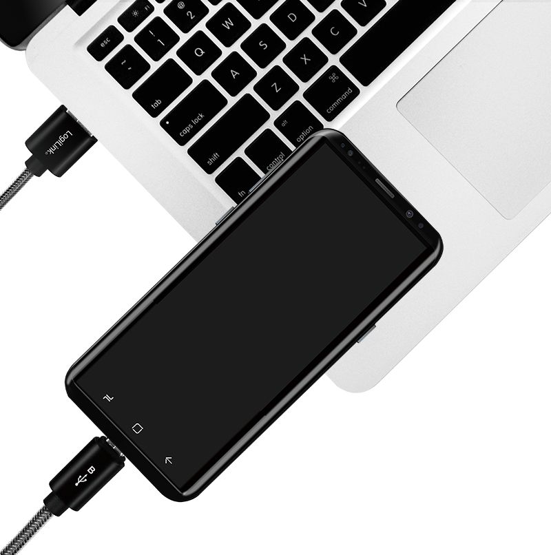 Logilink USB 2.0 cable USB-A/M to Micro-USB/M 1m Black