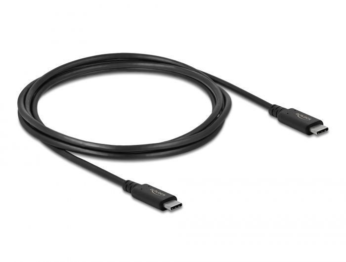 DeLock USB4 20 Gbps Cable 2m Black