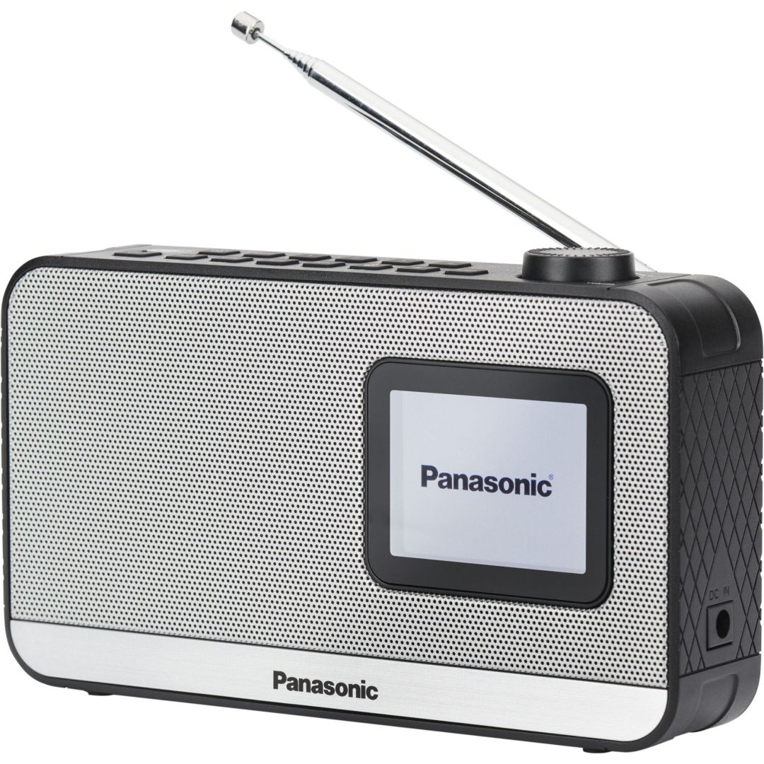 Panasonic RF-D15EG-K Portable DAB+ Radio with Bluetooth Black