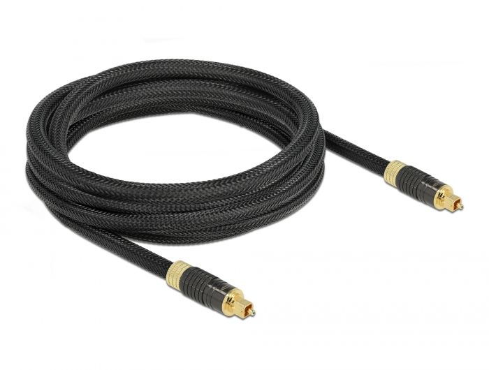 DeLock Toslink Standard Cable male - male 3m Black