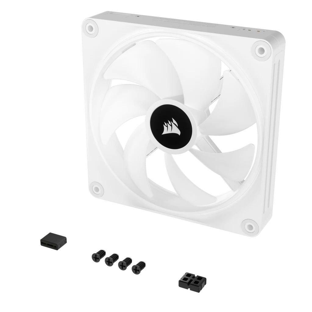 Corsair iCUE LINK QX140 RGB 140mm PWM PC Fan Expansion Kit White