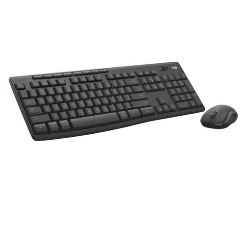 Logitech MK370 Wireless billentyűzet + optikai egér Black US