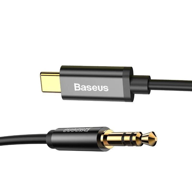 Baseus Yiven USB-C 3,5mm 1,2 m Black