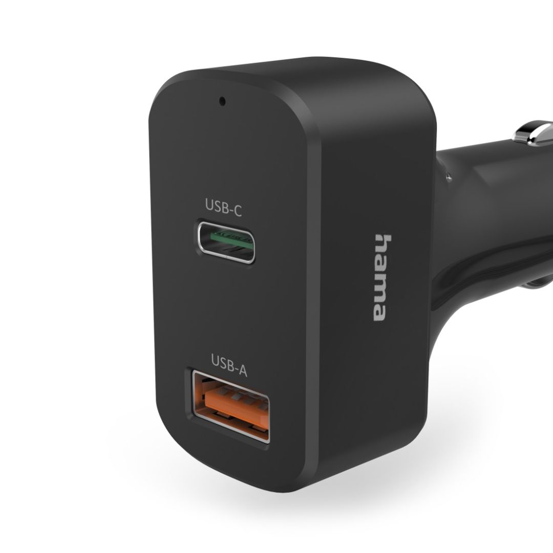 Hama FIC E3 Universal Car Charger Black