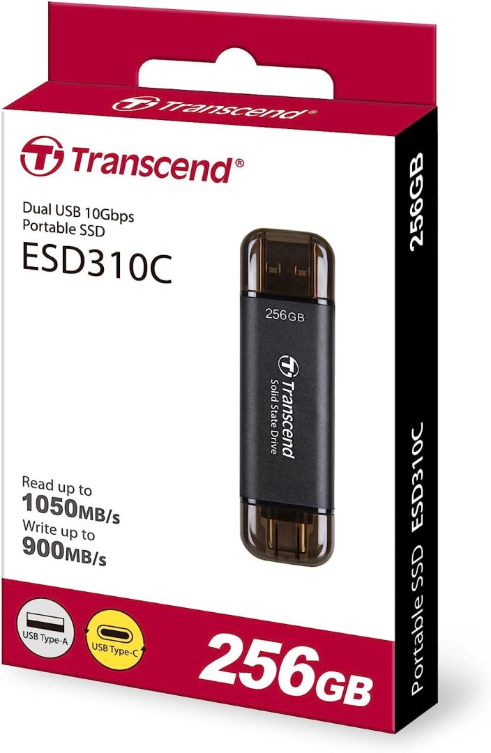 Transcend 256GB ESD310C USB3.0 Black