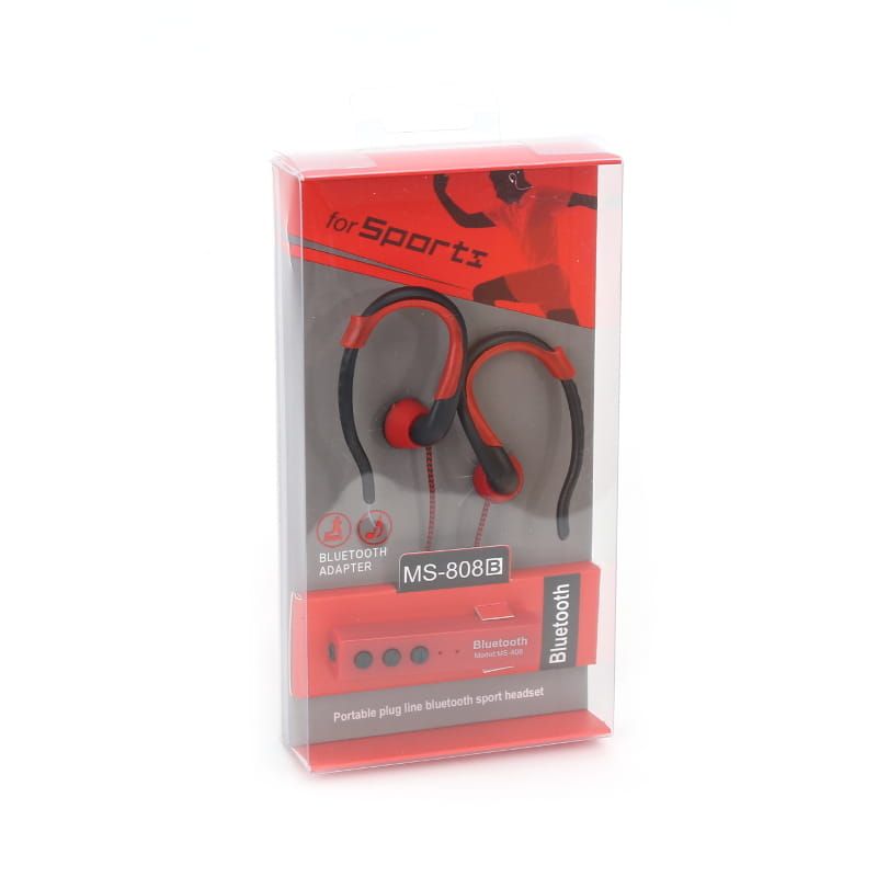 Platinet Fiesta FIS915R Earphones Bluetooth+Selfie Shutter Red