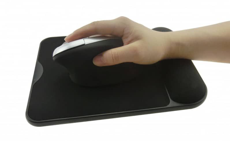 Spire Wrist Rest Ergonomic Egérpad Black