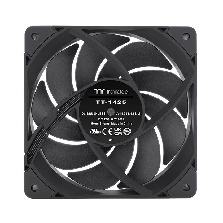 Thermaltake ToughFan 14 Pro High Static Pressure PC Cooling Fan (2-Fan Pack)