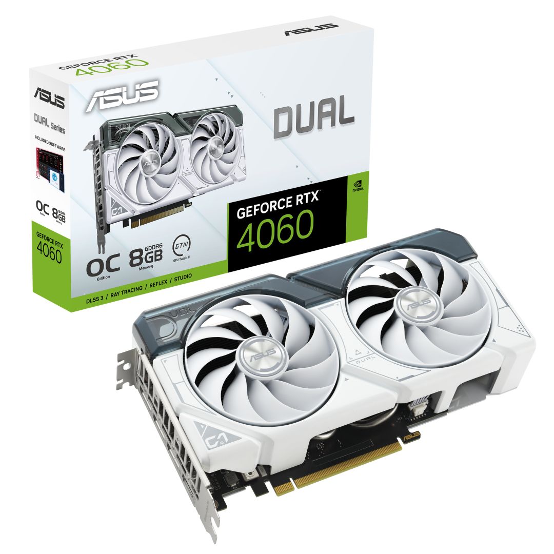 Asus DUAL-RTX4060-O8G WHITE