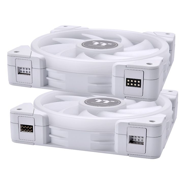 Thermaltake SWAFAN EX12 ARGB PC Cooling Fan White TT Premium Edition (3-Fan Pack)