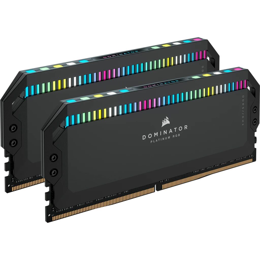 Corsair 64GB DDR5 6400MHz Kit(2x32GB) Dominator Platinum RGB Black