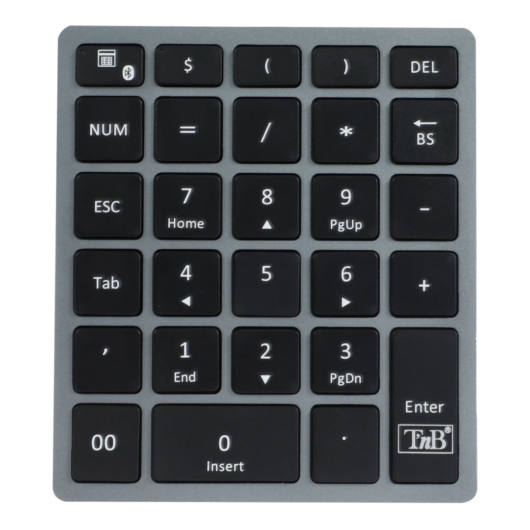 TnB Bluetooth Digital Bluetooth Keypad Grey