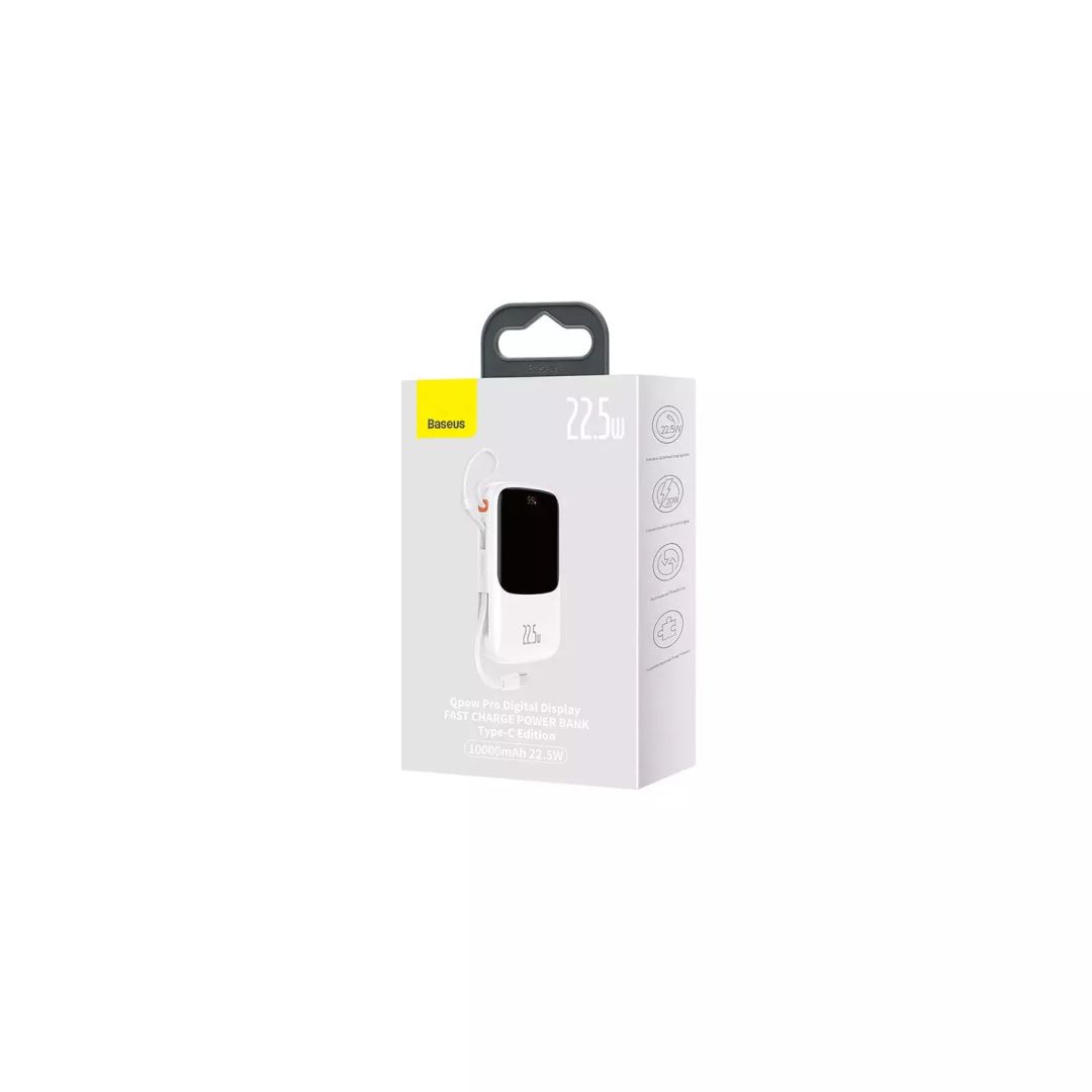 Baseus Qpow Pro 10000 mAh PowerBank White