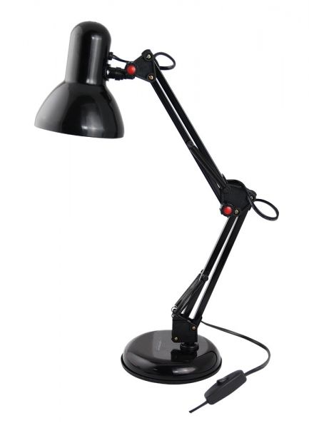 Esperanza Avior E27 Desk Lamp Black