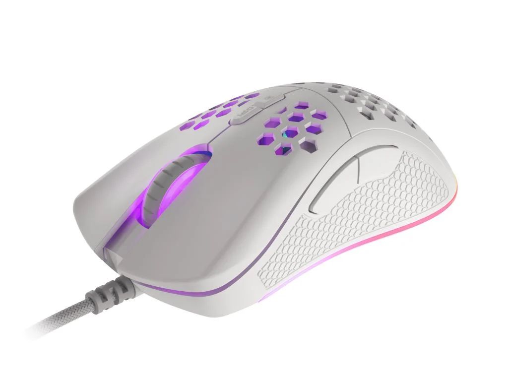 Genesis Krypton 555 Gaming Mouse White