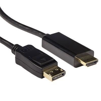 ACT Conversion DisplayPort male to HDMI-A male cable 5m Black