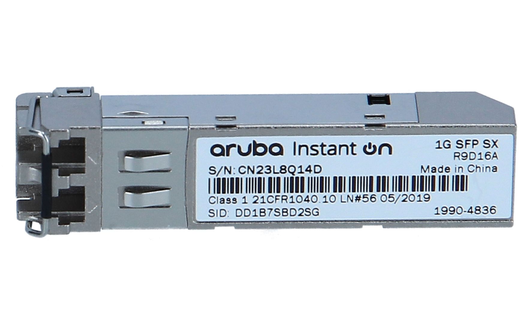 HP Aruba IOn 1G SFP LC SX 500m MMF XCVR