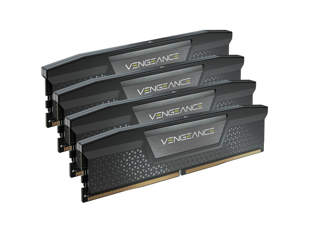 Corsair 64GB DDR5 6000MHz Kit(4x16GB) Vengeance Black