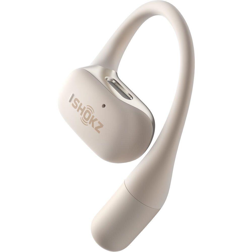 Shokz OpenFit Bluetooth True Wireless Open-Ear Sport Headset Beige