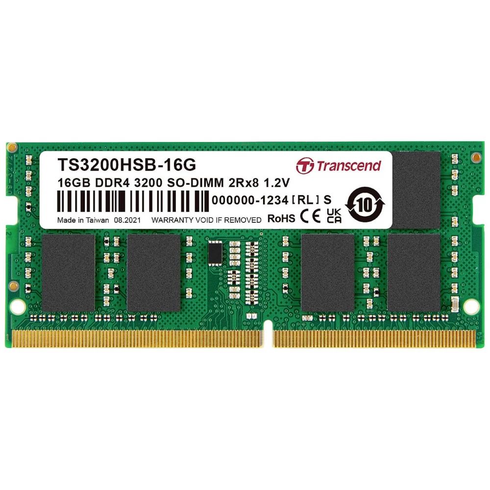 Transcend 16GB DDR4 3200MHz SODIMM