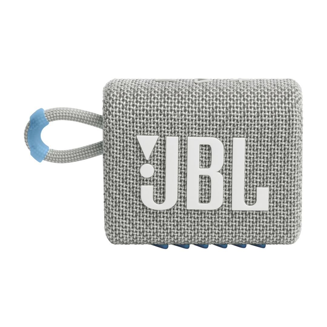 JBL Go 3 Eco Bluetooth Portable Waterproof Speaker White