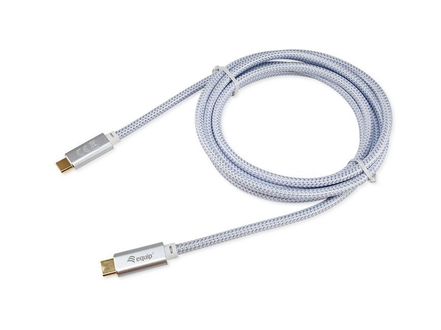 EQuip USB-C 3.2 Gen2 to USB-C 100W cable 2m White