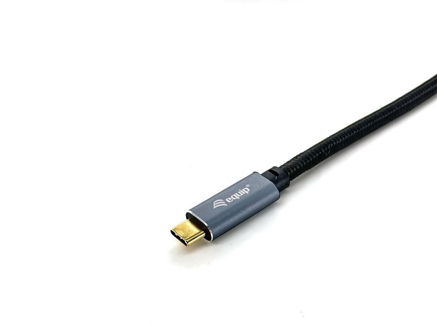 EQuip USB-C 3.2 Gen2 to USB-C 100W cable 2m Black